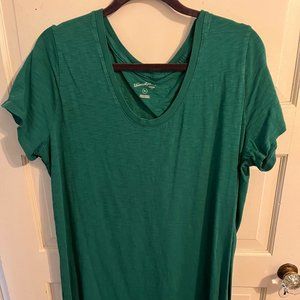 Universal Thread Jersey T-Shirt Dress - Teal Green
